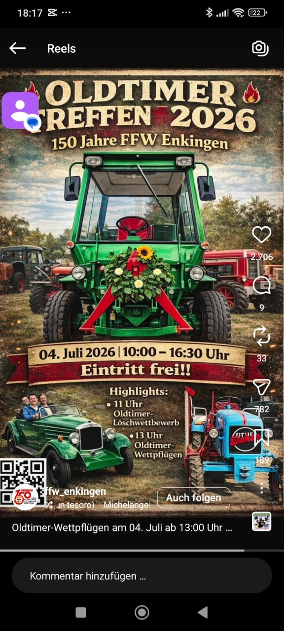 Oldheimer Treffen Enkingen