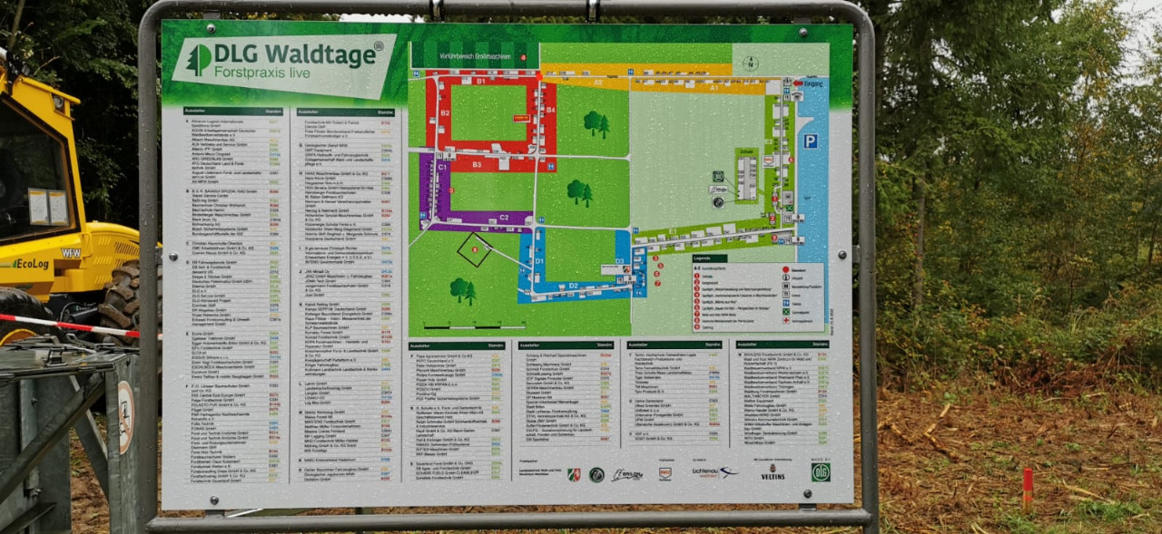 Deutschen Meisterschaft im Holzrücken