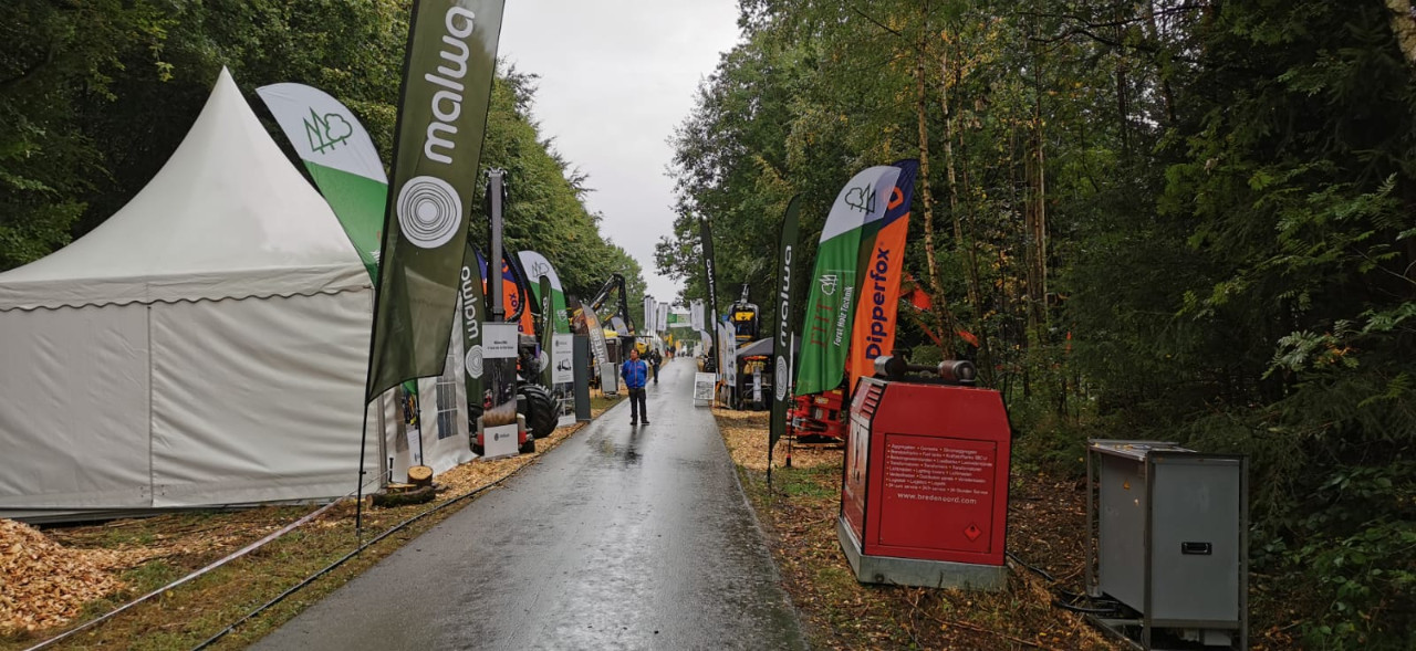 Deutschen Meisterschaft im Holzrücken